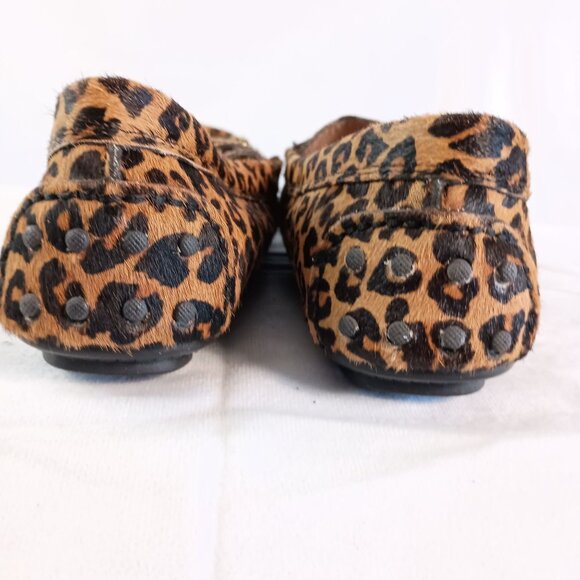 Vionic Honor Ashby Leopard Print Driving Flats Shoes size 7 - Picture 9 of 11